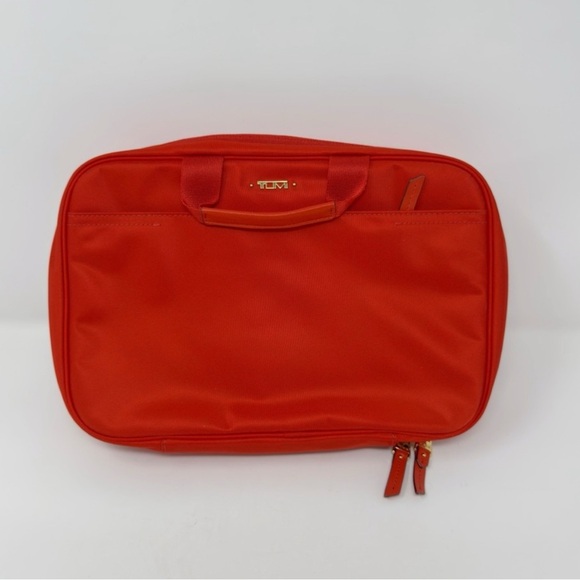 Tumi Scarlet Voyageur Monaco Travel Cosmetic Case - Picture 3 of 9